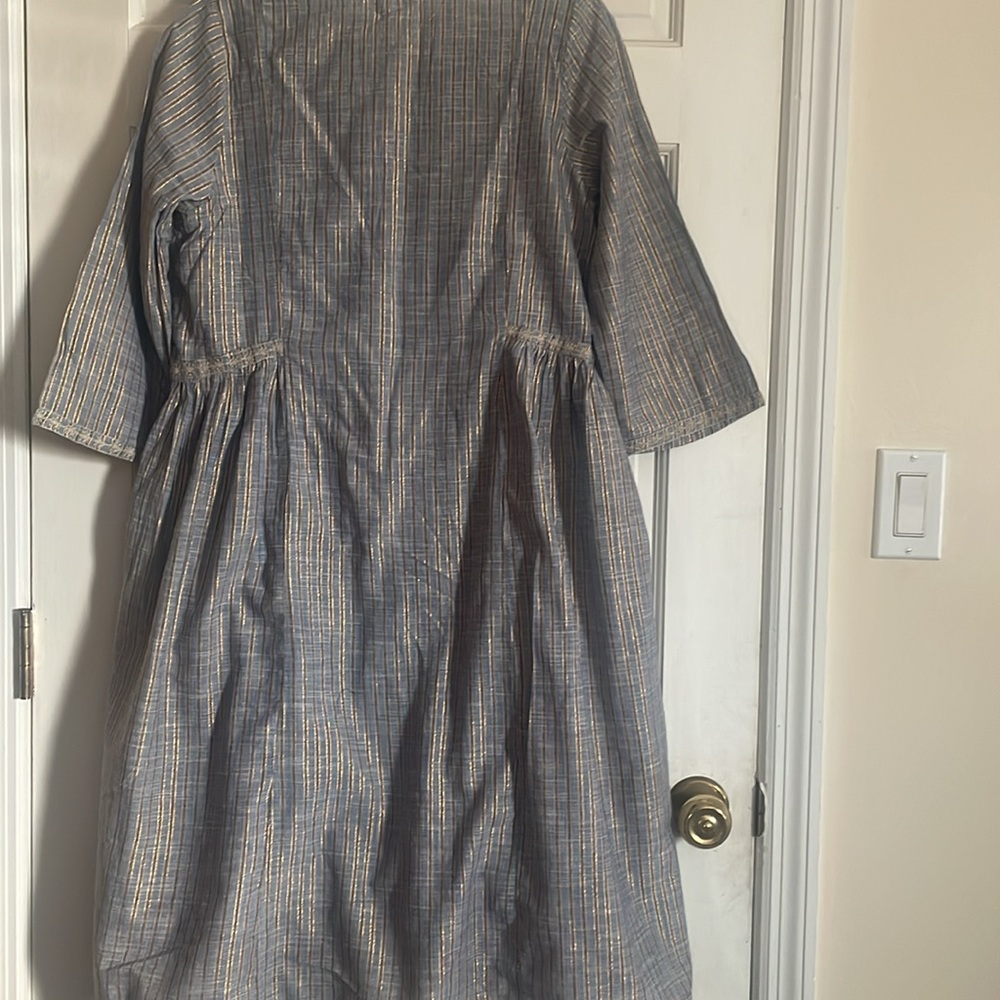 Novica Embroidered Baby Doll Dress - Picture 4 of 7